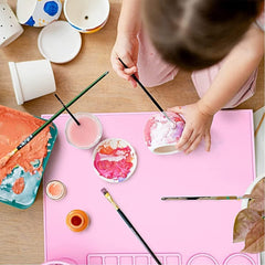Silicone Craft Mat for Painting Play Doh and Clay for Kids